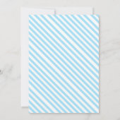 中世の騎士とドラゴンの誕生パーティー 招待状 (裏面)