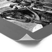 中世の騎士のポスター ポスター (角)