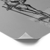 中世の騎士のポスター ポスター (角)