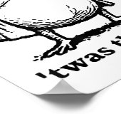 中世の騎士の太った侍の主はTisのために ポスター (角)