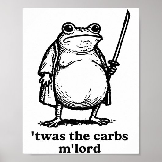 中世の騎士の太った侍の主はTisのために ポスター (正面)