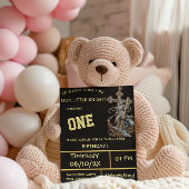 中世の騎士の最初の誕生日招待状 招待状