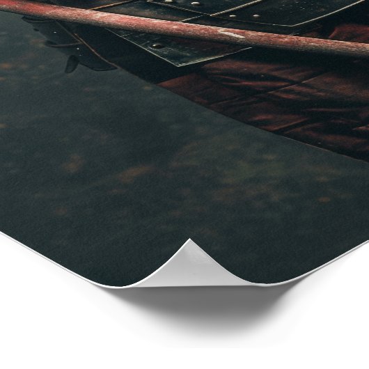 中世の騎士の鎧ポスター ポスター (角)