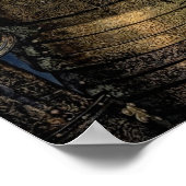 中世の騎士の鎧 ポスター (角)