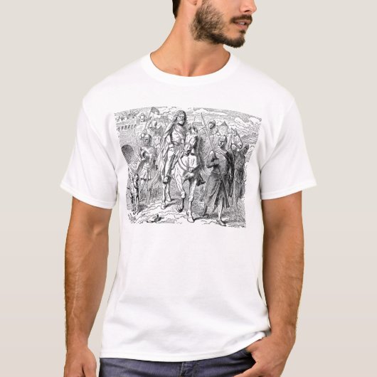 中世の騎士キッズシャツ Tシャツ (正面)