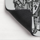 中世の騎士マウスパッド マウスパッド (コーナー)