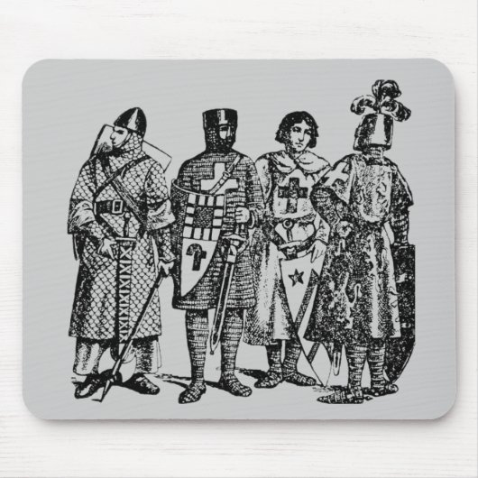 中世の騎士マウスパッド マウスパッド (正面)