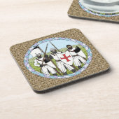 中世の騎士団テンプル コースター (左側)