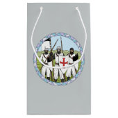 中世の騎士団テンプル スモールペーパーバッグ (裏面)