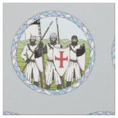 中世の騎士団テンプル ファブリック (クローズアップ)