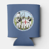 中世の騎士団テンプル 缶クーラー (裏面)