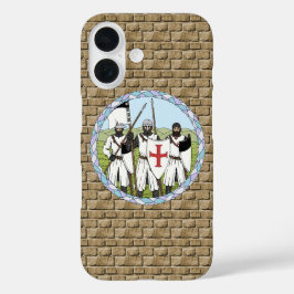 中世の騎士団テンプル iPhone 16ケース