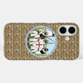 中世の騎士団テンプル Case-Mate iPhoneケース (裏面 (横))