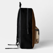 中世の騎士団 プリントバックパック (左)