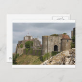 中世の騎士馬獅子城パーティー運命 ポストカード (正面/裏面)