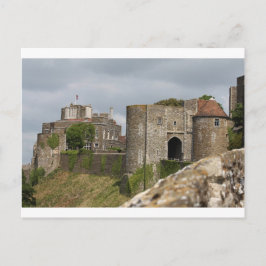 中世の騎士馬獅子城パーティー運命 ポストカード