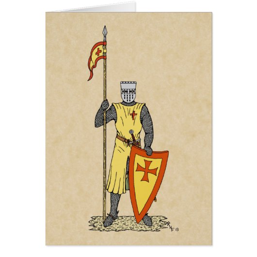 中世の騎士13世紀初頭 (正面)