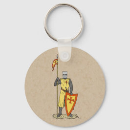 中世の騎士13世紀初頭 キーホルダー