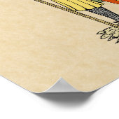 中世の騎士13世紀初頭 ポスター (角)