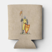 中世の騎士13世紀初頭 缶クーラー (裏面)