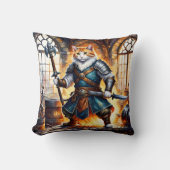 中世の騎士 クッション (正面)