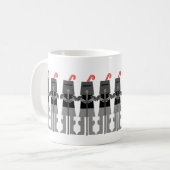 中世の騎士 コーヒーマグカップ (正面左)