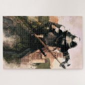 中世の騎士 ジグソーパズル (横)