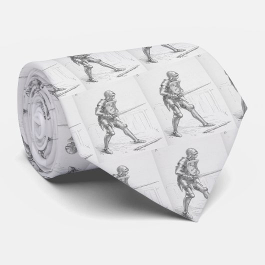 中世の騎士 ネクタイ (ロール)