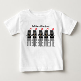 中世の騎士 ベビーTシャツ