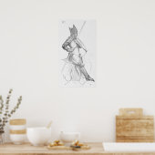 中世の騎士 ポスター (キッチン)