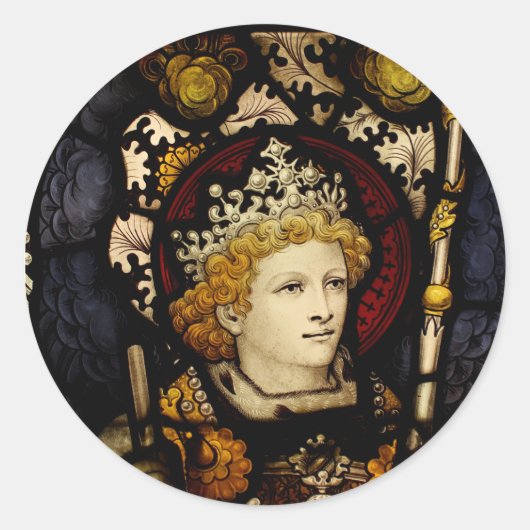 中世の騎士 ラウンドシール (正面)