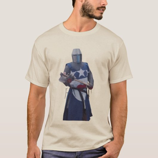 中世の騎士 Tシャツ (正面)