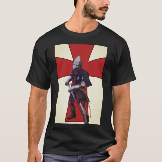 中世の騎士 Tシャツ (正面)