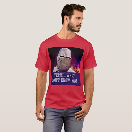 中世の騎士 Tシャツ (正面フル)