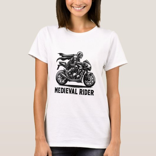 中世の騎士 Tシャツ (正面)