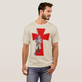 中世の騎士 Tシャツ (正面フル)