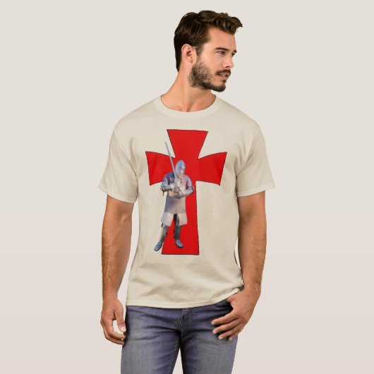中世の騎士 Tシャツ (正面フル)