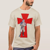 中世の騎士 Tシャツ (正面)