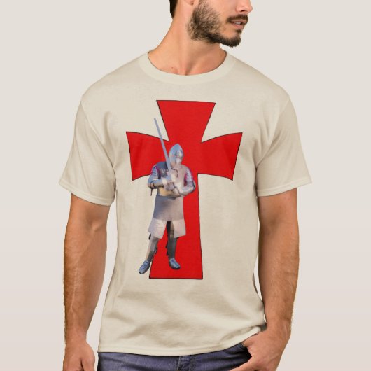 中世の騎士 Tシャツ (正面)