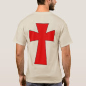 中世の騎士 Tシャツ (裏面)