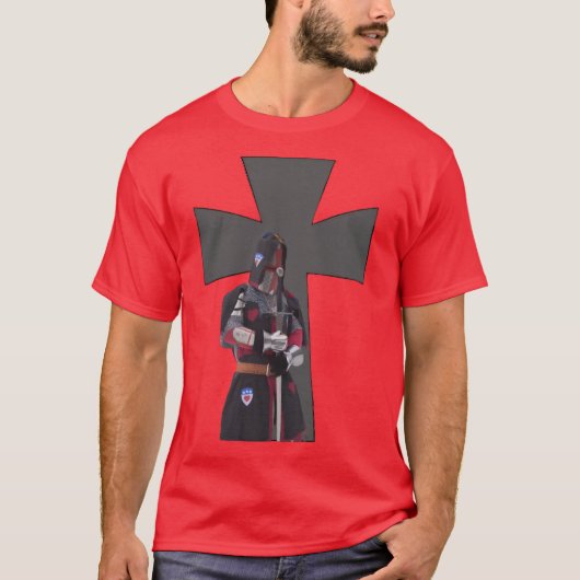 中世の騎士 Tシャツ (正面)