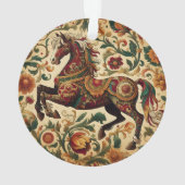 中世の魔法のシチュー開花 オーナメント (裏面)