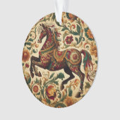 中世の魔法のシチュー開花 オーナメント (正面)