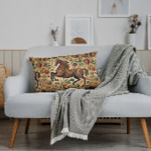 中世の魔法のシチュー開花 クッション