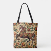 中世の魔法のシチュー開花 トートバッグ (裏面)