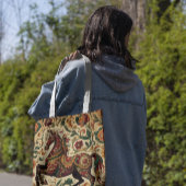 中世の魔法のシチュー開花 トートバッグ