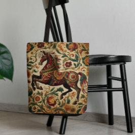 中世の魔法のシチュー開花 トートバッグ