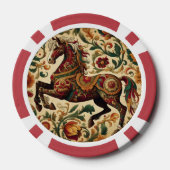 中世の魔法のシチュー開花 ポーカーチップ (裏面)