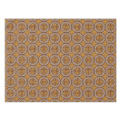 中世の鳥のテーブルクロス テーブルクロス (正面(横))