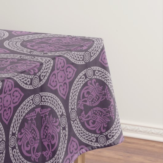 中世の鳥のテーブルクロス テーブルクロス (インサイチュ)